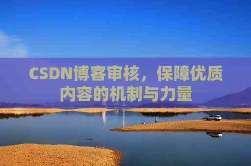 CSDN博客审核，保障优质内容的机制与力量